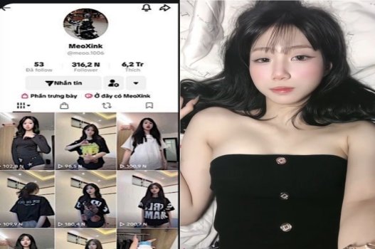 Clip sex Tiktoker Hà Meo Meoxink chịch nhau với ny