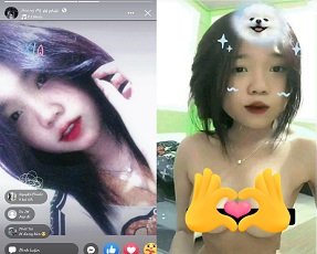 Gái xinh Hoàng Mỹ địt nhau với người tình lộ clip sex